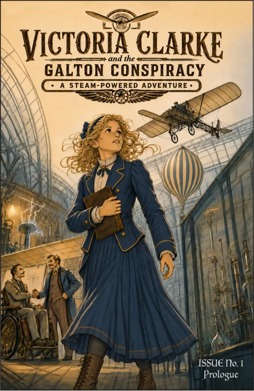 Cover of Victoria Clarke and the Galton Conspiracy, Issue 1